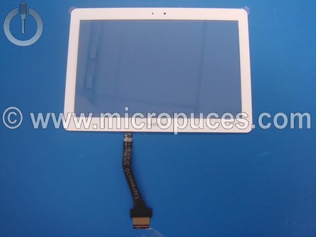 Vitre tactile Rev02 blanche pour Samsung Galaxy Tab 2 10.1"
