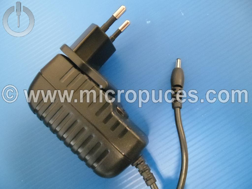 Chargeur Alimentation 5V 2A pour Archos Arnova et Memup (embout 3.5mm)