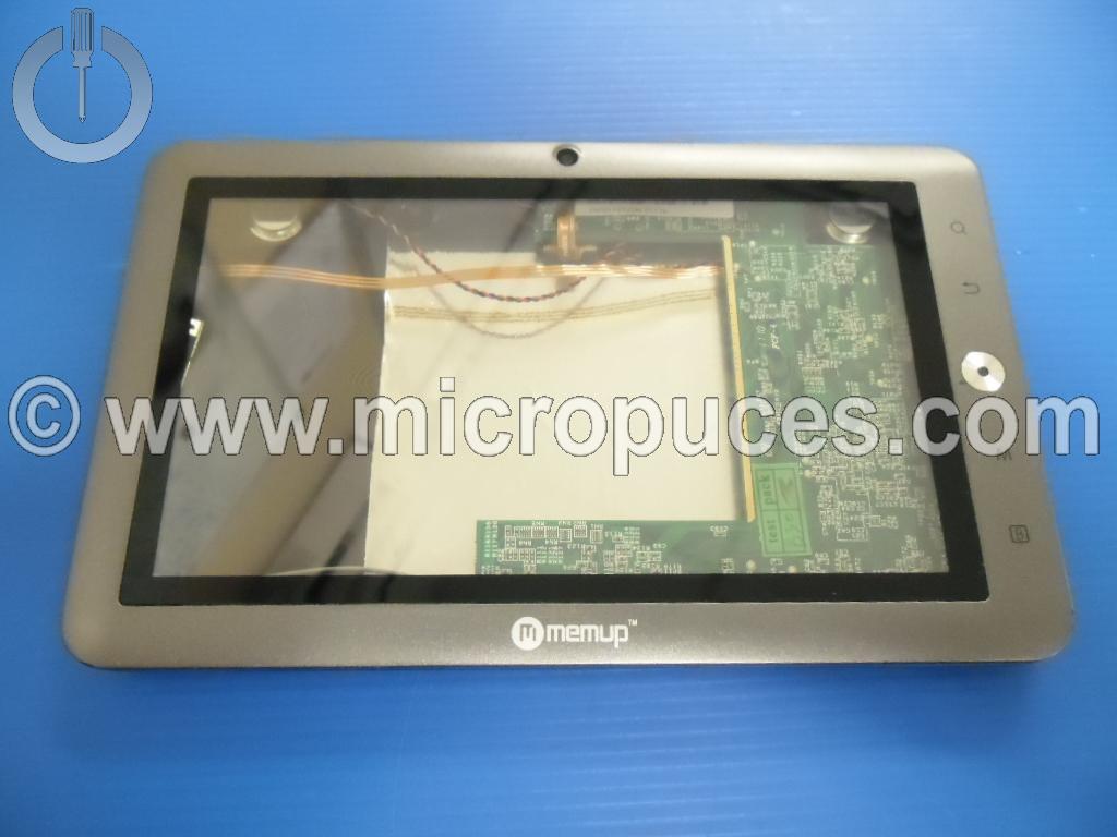 Ensemble plasturgie carte mère et vitre tactile pour MEMUP Slidepad 700