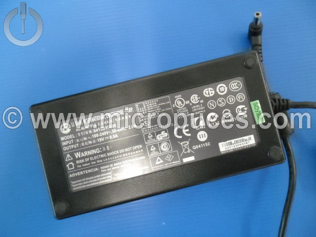 Chargeur Alimentation 19V 9.5A pour ALIENWARE M9700