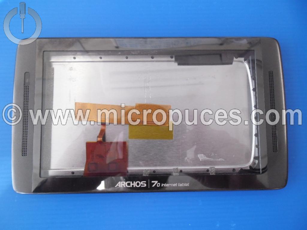 Plasturgie de base + vitre tactile pour ARCHOS 70 Internet Tablet
