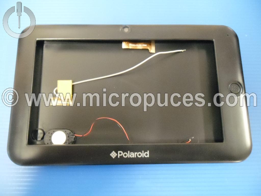 Coque complète noire pour POLAROID MIDC407 Rainbow