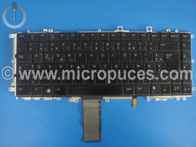 Clavier AZERTY rtro-clair pour DELL Studio XPS 1647