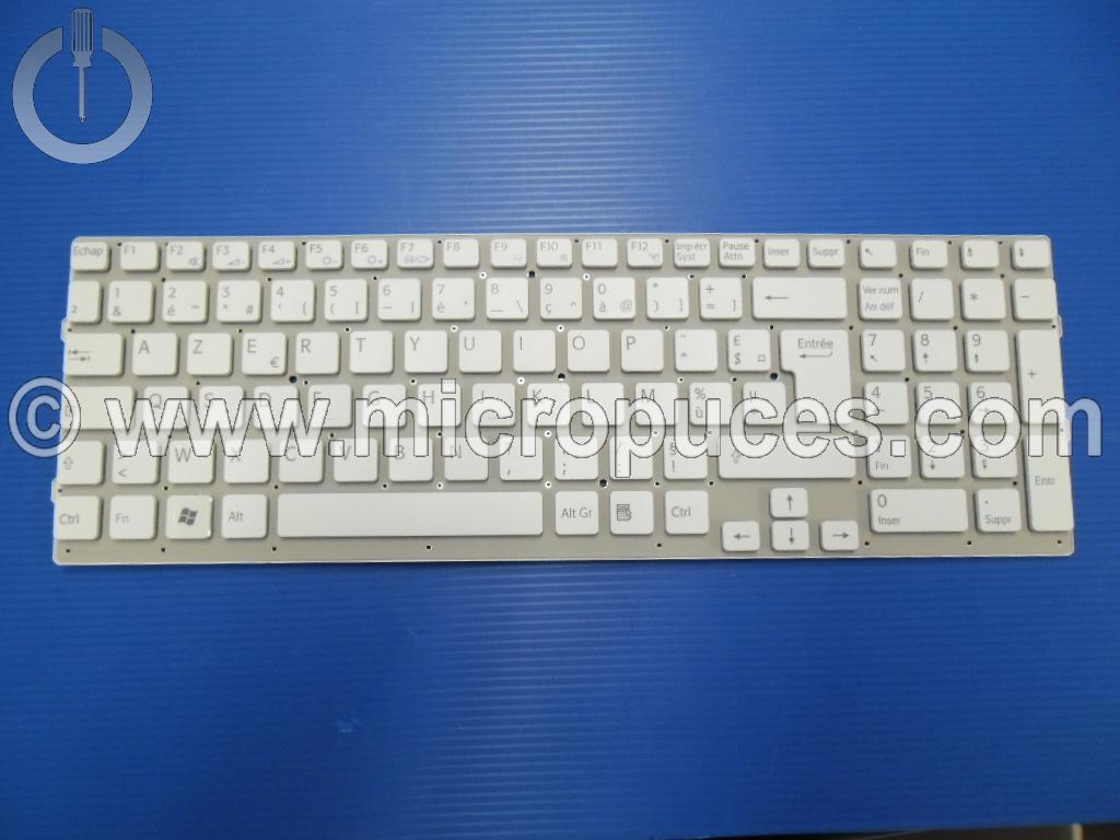 Clavier * NEUF * AZERTY gris pour SONY VGN-CR