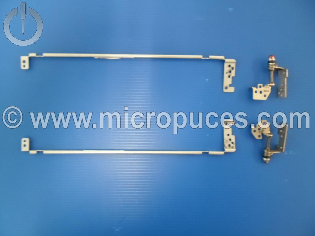 Jeu de charnières pour HP G61 pour dalle 15.6"