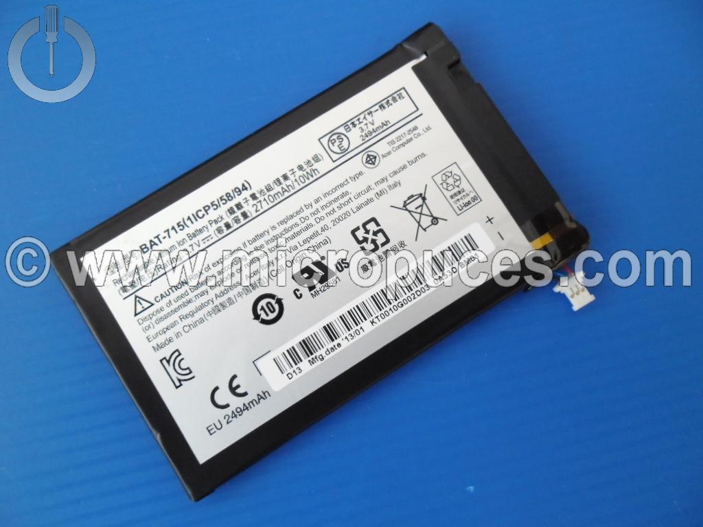 Batterie * NEUVE * BAT-715 pour ACER Iconia