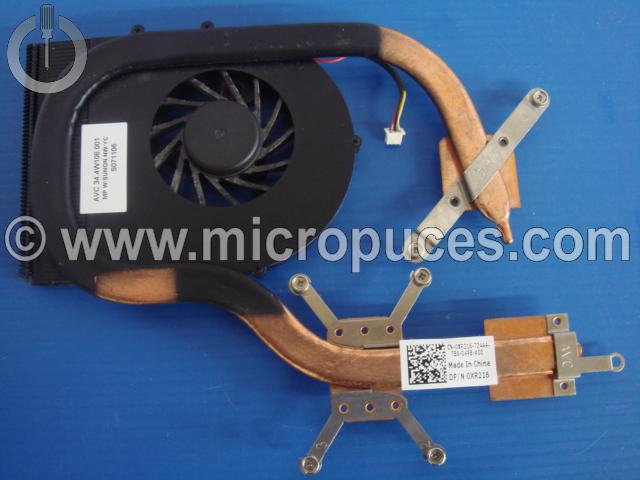 Radiateur + ventilateur CPU pour DELL XPS M1530