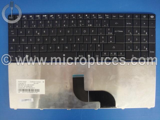 Clavier AZERTY pour PACKARD BELL EasyNote TE11HC