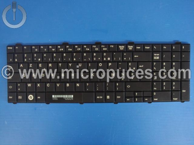 Clavier * NEUF * AZERTY pour FUJITSU Lifebook AH530 Noir