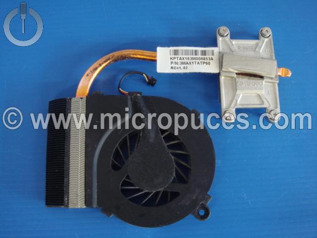 Radiateur + ventilateur CPU pour HP G62-130
