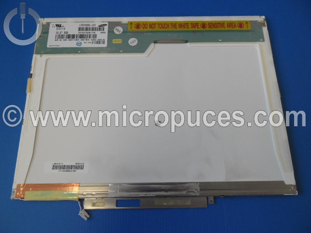 Dalle LCD 15" SAMSUNG LTN150XC-L01 (XGA 30 pins Mate) pour DELL