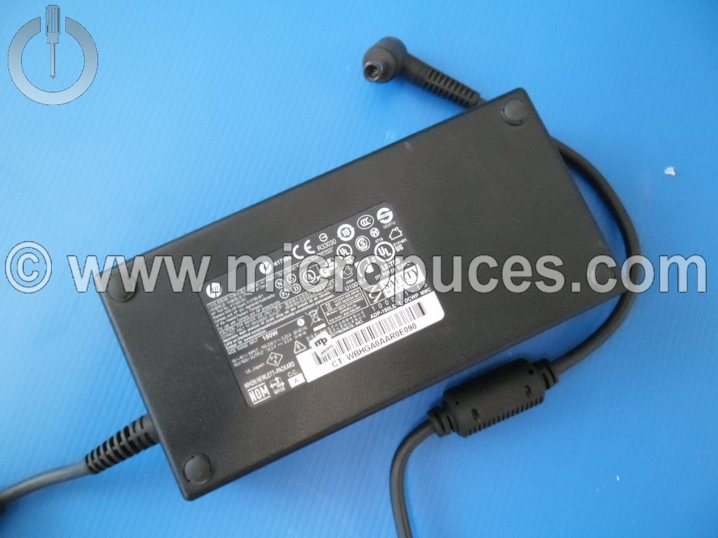 Chargeur Alimentation 180W 19.5V AC pour HP All In One Touchsmart 520-1020fr