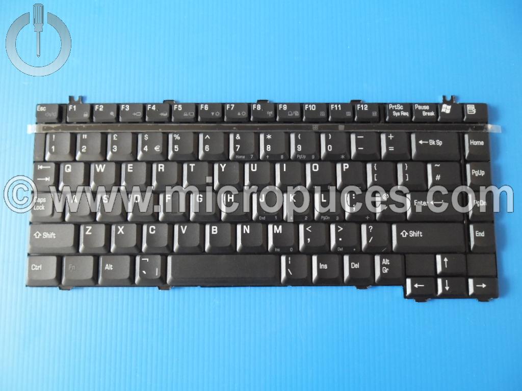 Clavier * NEUF * QWERTY Anglais pour TOSHIBA Satellite A60 A100