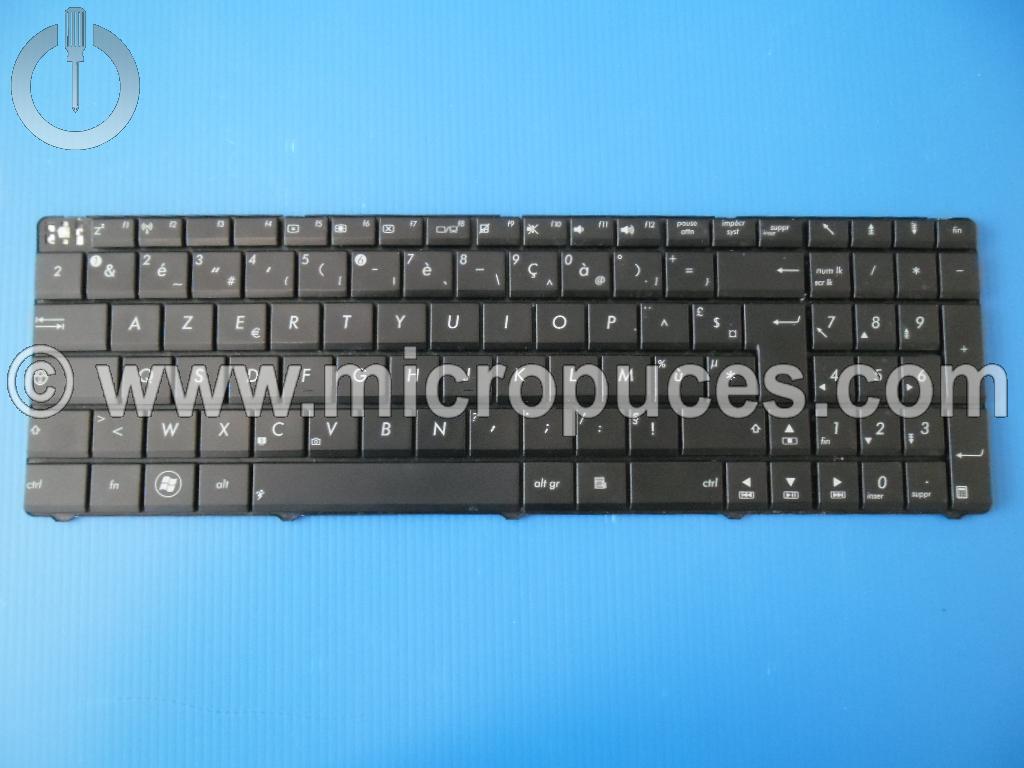 Clavier * NEUF * AZERTY noir pour TOSHIBA Satellite R850