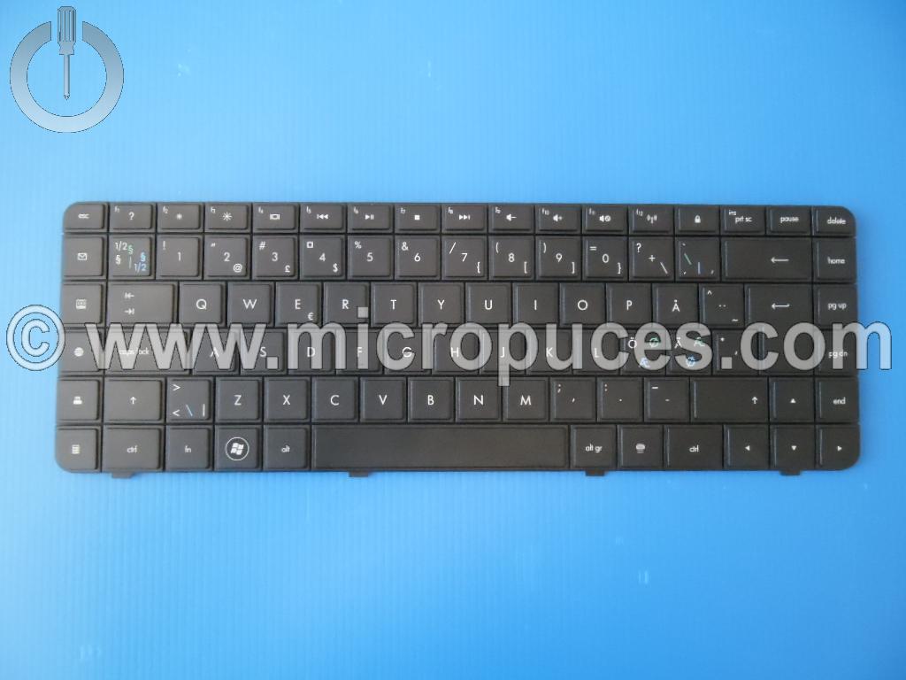 Clavier * NEUF * QWERTY Nordic pour COMPAQ CQ56 CQ62