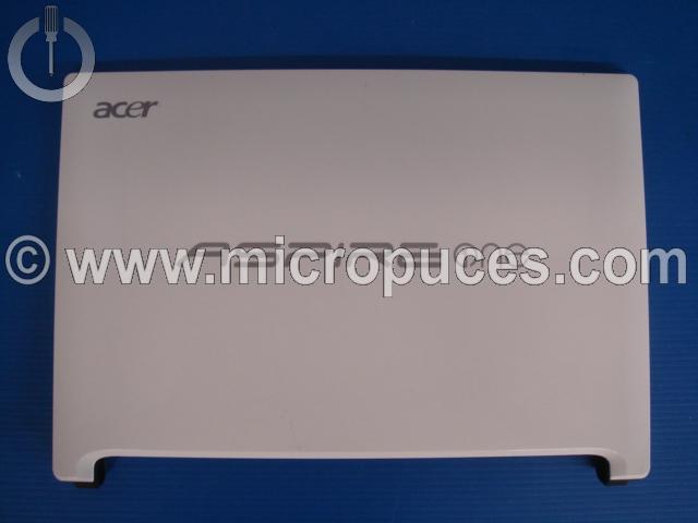 Plasturgie d'écran pour Acer Aspire One D255 blanc