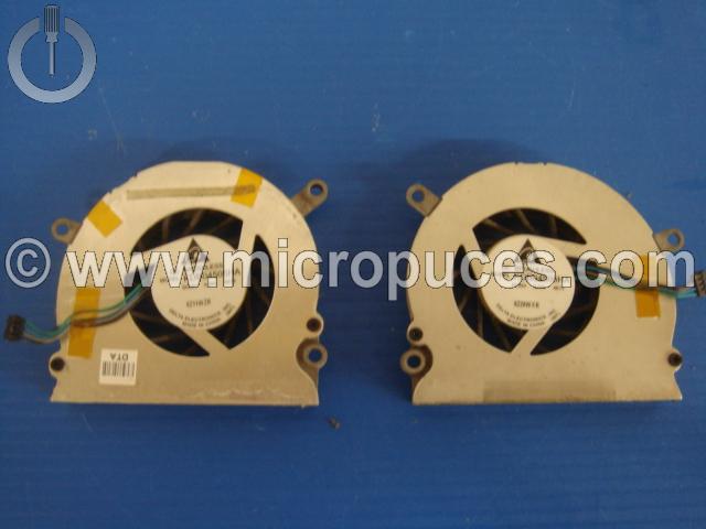 Ensemble ventilateurs CPU pour APPLE Macbook Pro 15.4"