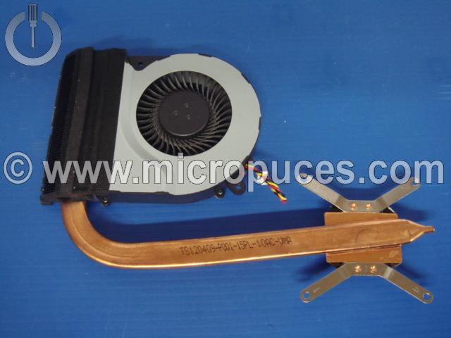 Ventilateur + radiateur CPU pour TOSHIBA Satellite PRO C660