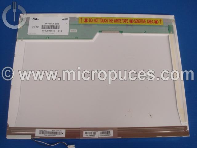 Dalle * Universelle * TFT 15.1" brillante sans oreilles (XGA 30 pins)