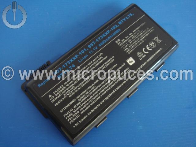 Batterie de remplacement pour MSI CR600 CR700