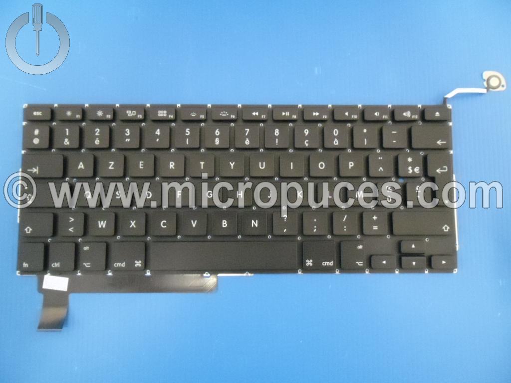 Clavier AZERTY pour APPLE Macbook Pro 15.4" Unibody