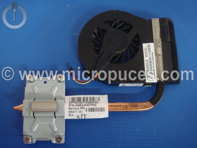 Radiateur + ventilateur CPU pour HP G7-2345