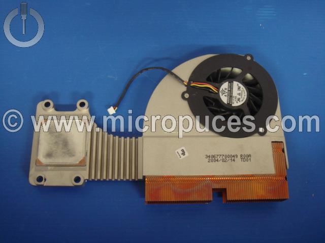 Radiateur + ventilateur CPU pour PACKARD BELL EasyNote M7xxx