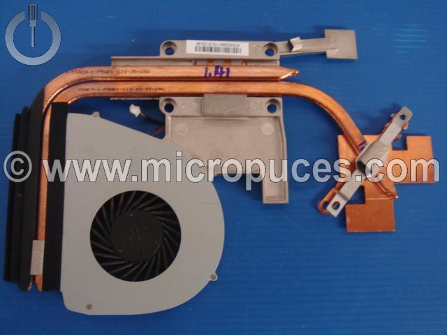 Radiateur + ventilateur CPU pour PACKARD BELL EasyNote TS44