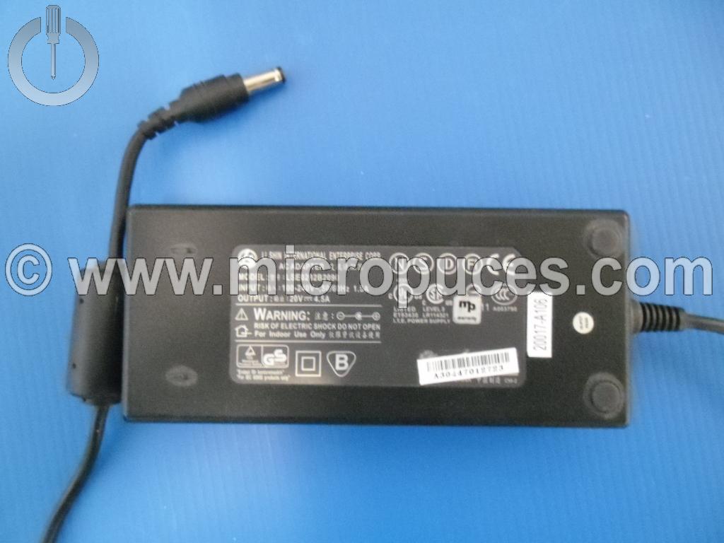 Chargeur Alimentation 19V 4.5A pour ACER