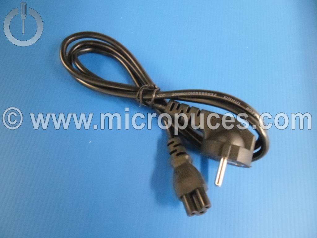 Cordon secteur alimentation NEUF pour chargeur ordinateur portable Format Oreilles de Mickey