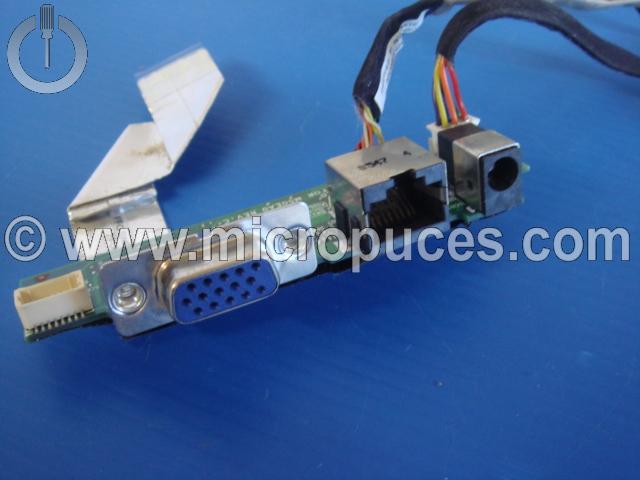 Carte fille Alim + RJ45 + VGA pour FUJITSU Amilo M1451G