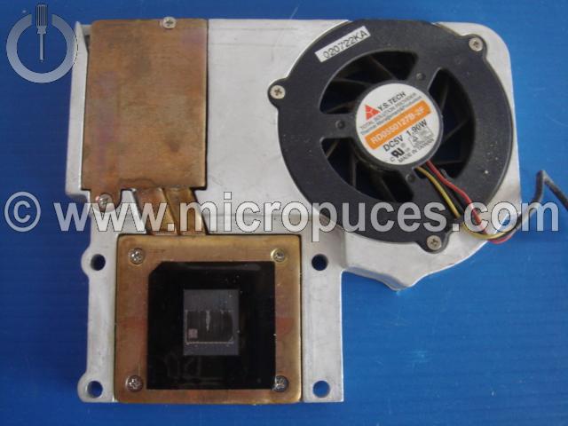 Radiateur + ventilateur CPU pour PACKARD BELL Igo 2000