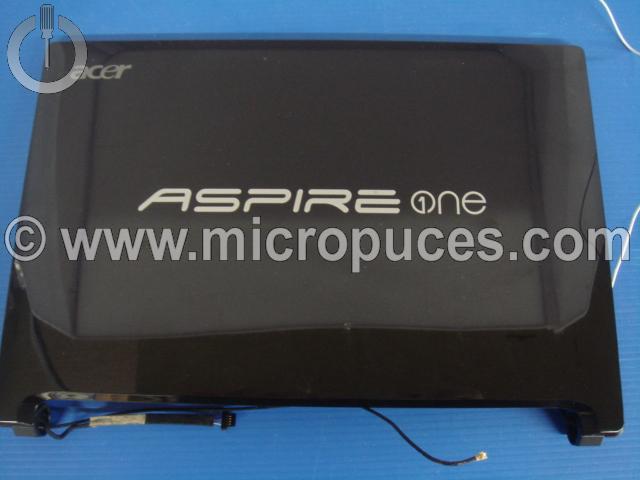 Plasturgie d'cran pour Acer Aspire One D255 noir
