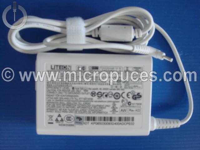 Chargeur Alimentation 19V 65W pour ACER Aspire P3 S7 Iconia W700
