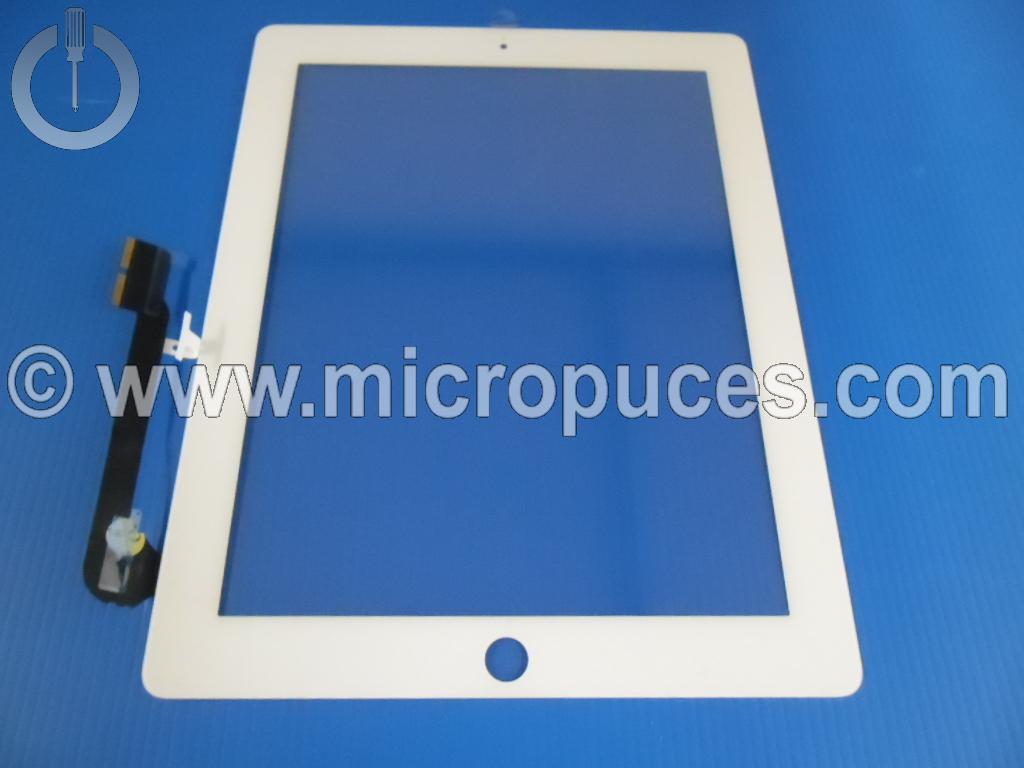 Vitre tactile blanche * NEUVE * pour iPad 3 et iPad 4