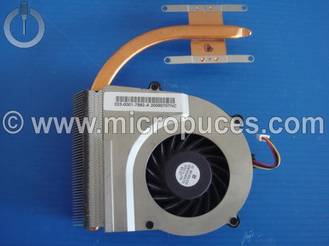 Radiateur + ventilateur CPU pour SONY VGN-SR