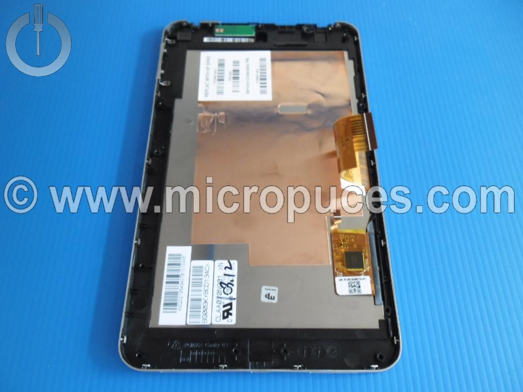 Ecran + vitre tactile d'origine pour HP Slate 7