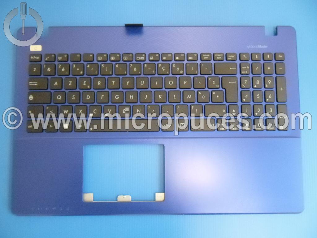 Clavier AZERTY + plasturgie bleue pour ASUS R510