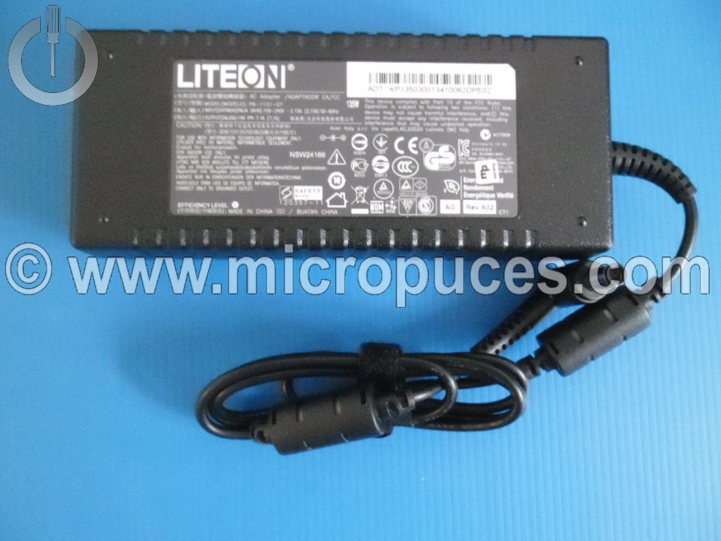 Chargeur Alimentation 19V 7.1A pour ACER Aspire Veriton