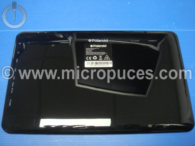 Coque arrière pour POLAROID 10,1" plastique 2 USB ( noire)