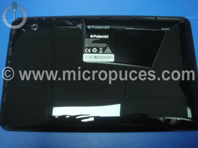 Coque arrière pour POLAROID MID1047 ( noire)