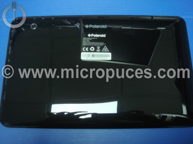 Coque arrire pour POLAROID MID1047 ( noire)