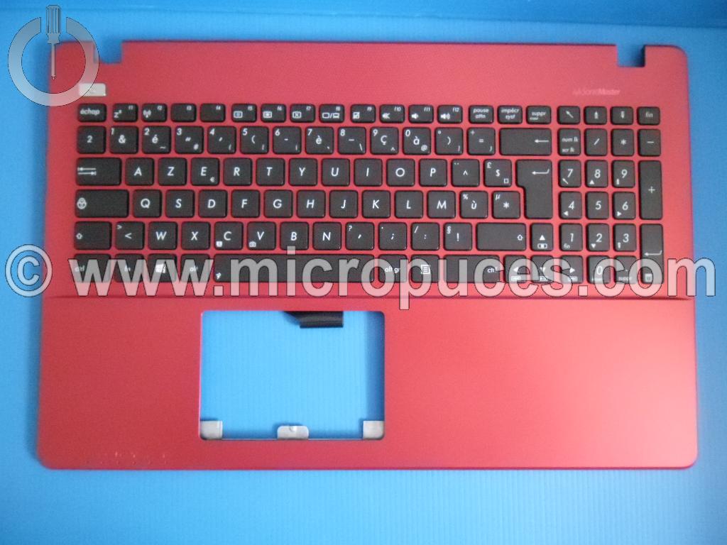 Clavier * NEUF * AZERTY + plasturgie rouge pour ASUS R510