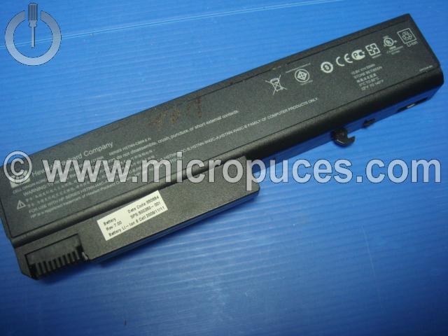 Batterie d'origine pour HP Probook 6530B 6720B