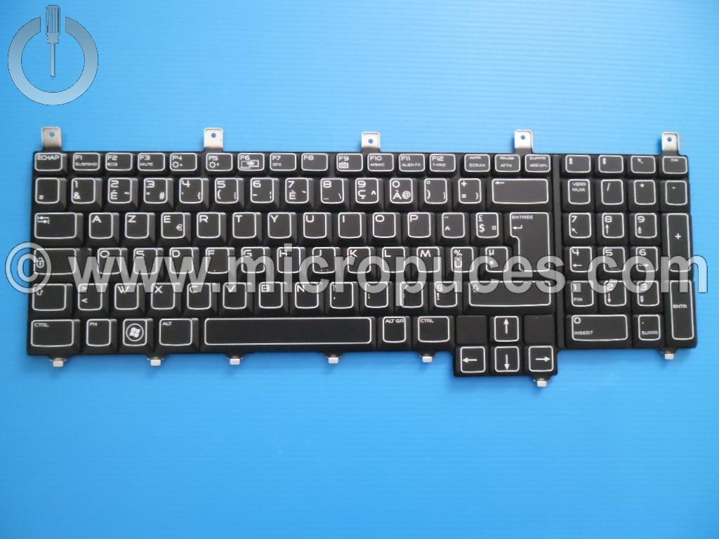 Clavier * NEUF * AZERTY noir pour Alienware M17X