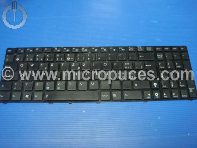 Clavier QWERTY noir pour ASUS B53 N53 K52 (SUISSE)