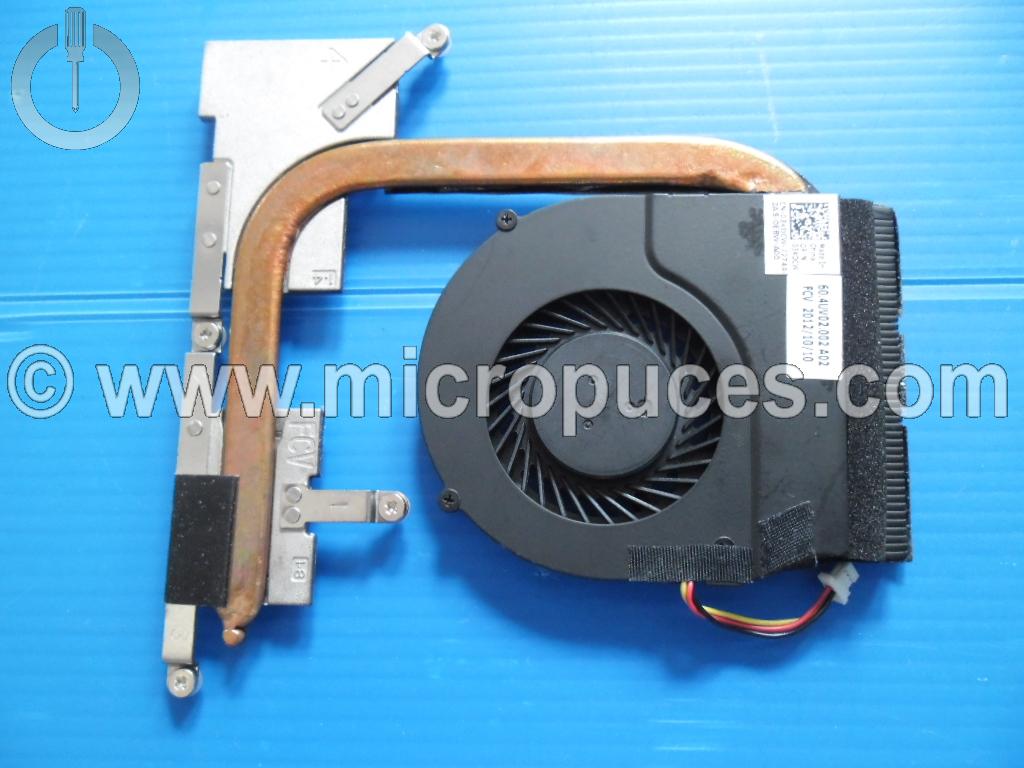 Ventilateur + radiateur CPU pour Dell Inspiron 14Z (5433)