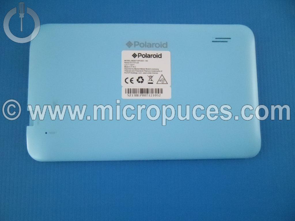 Coque arrire bleu pour POLAROID MID0927