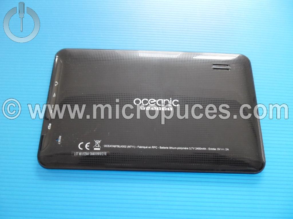 Coque arrière noir pour OCEANIC