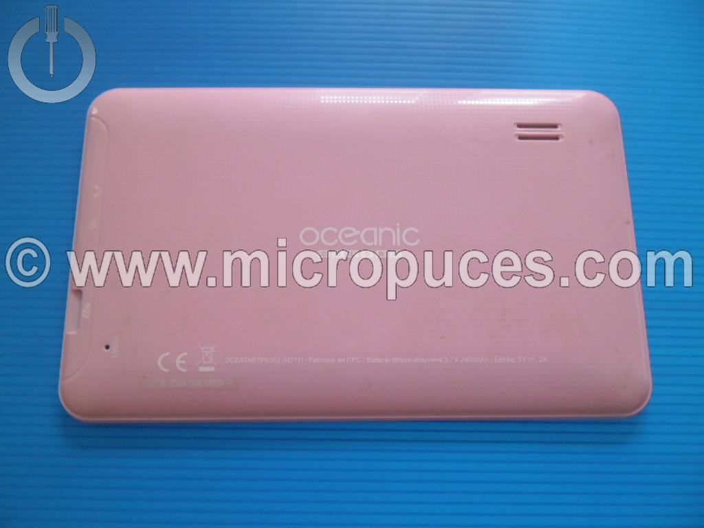 Coque arrière rose pour OCEANIC